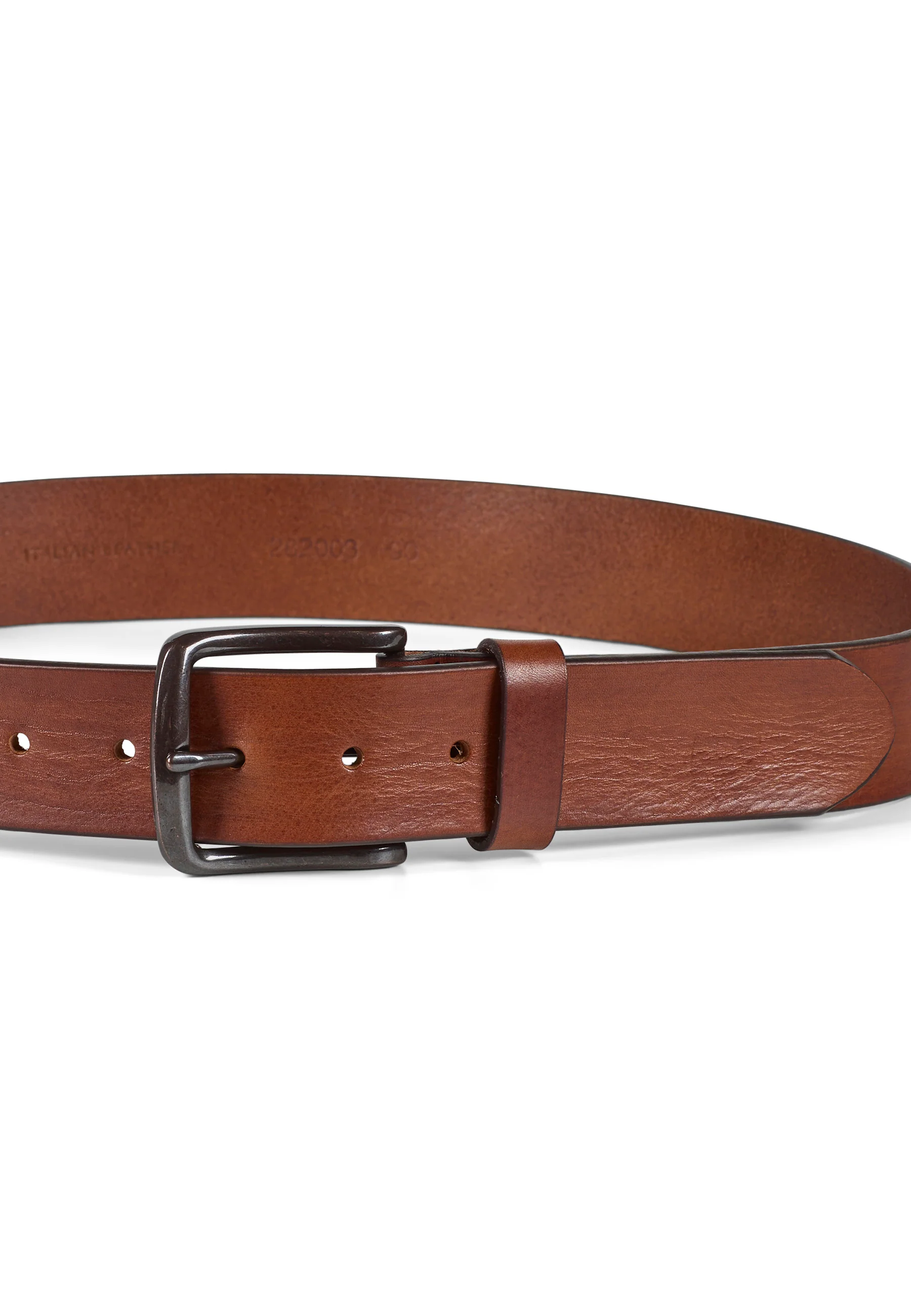 Howard Leather Belt Henric Brown - Image 3