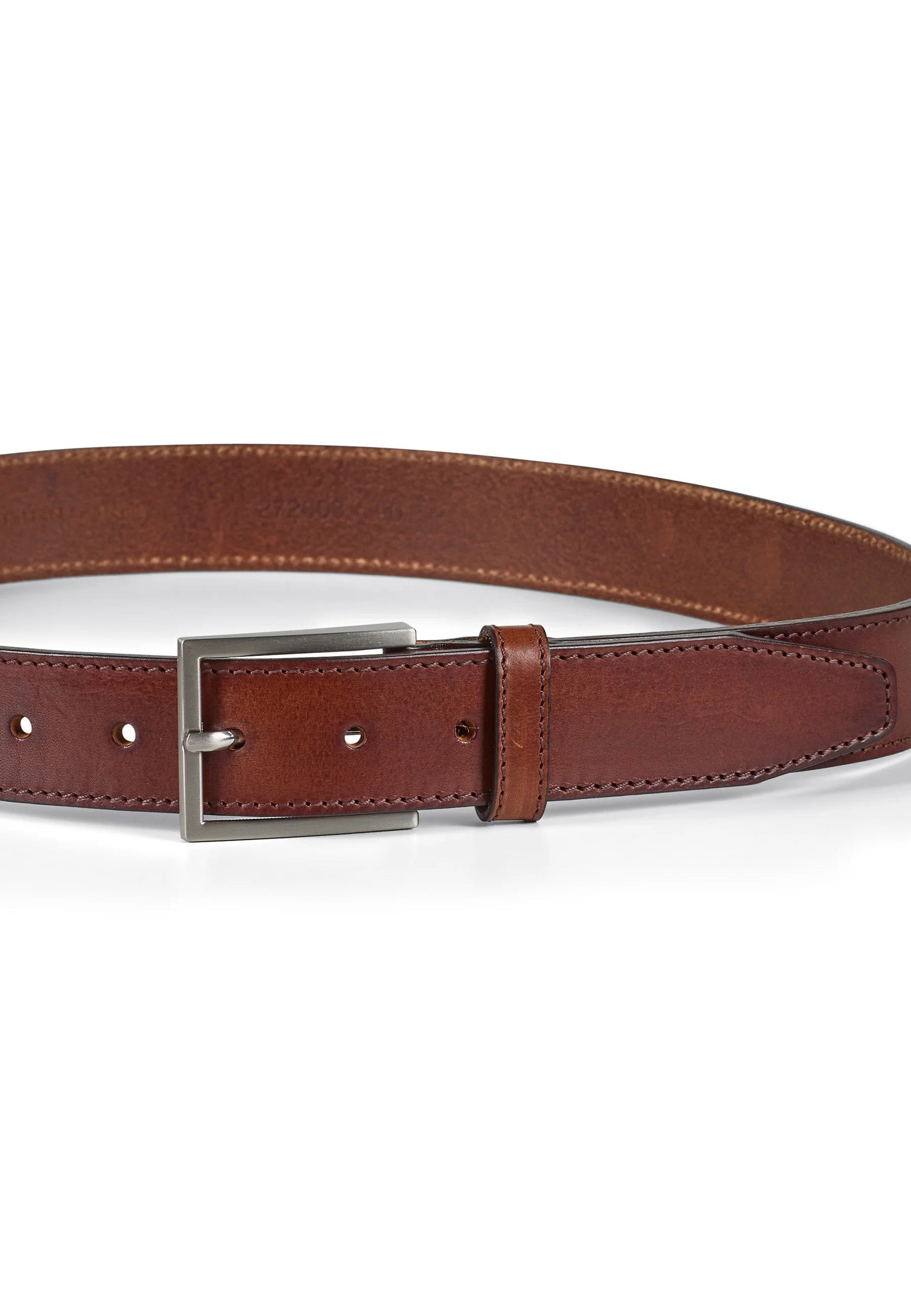 Leather Belt Matthew Brown - Image 3