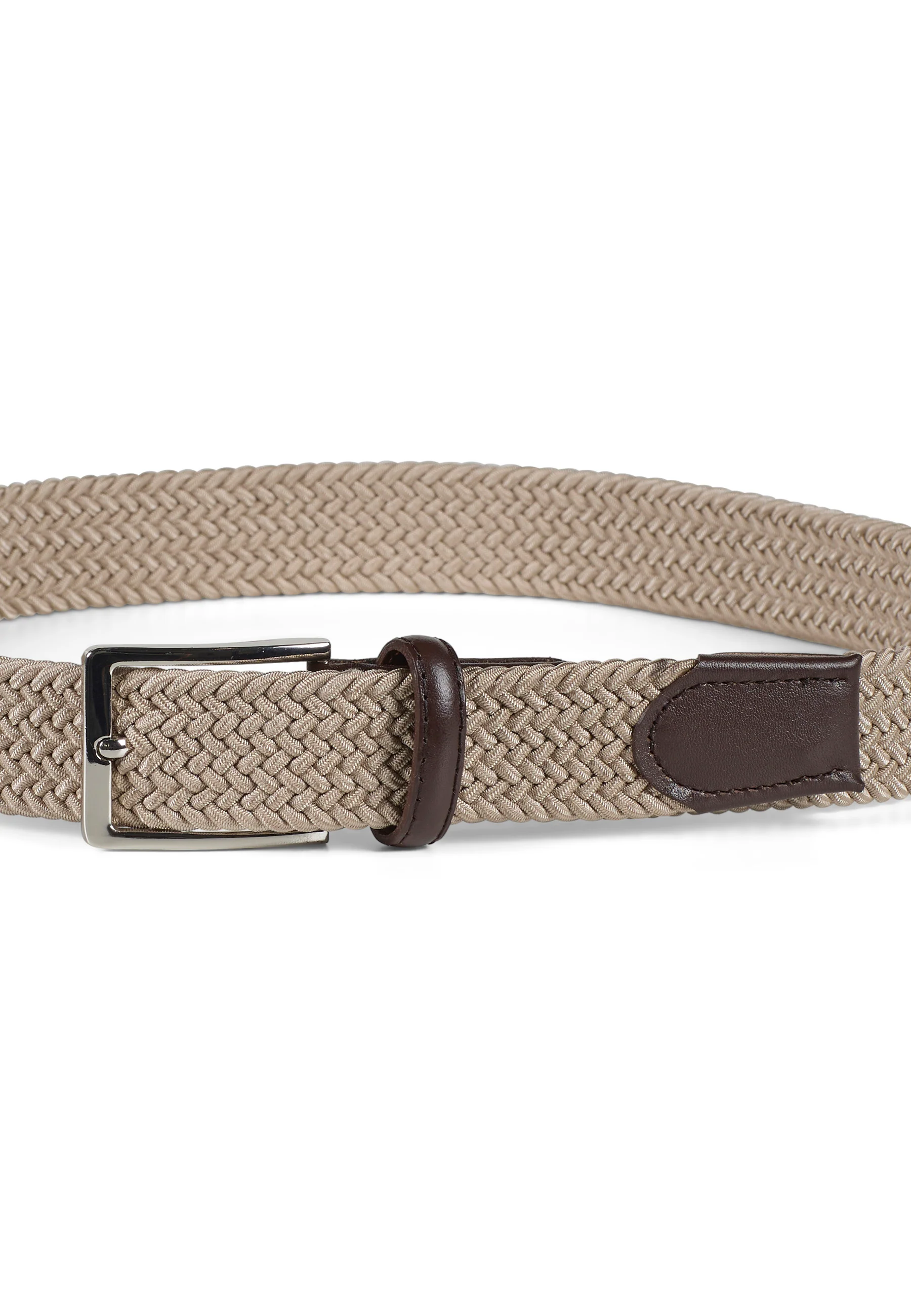 Braided Belt Marvin Beige - Image 3