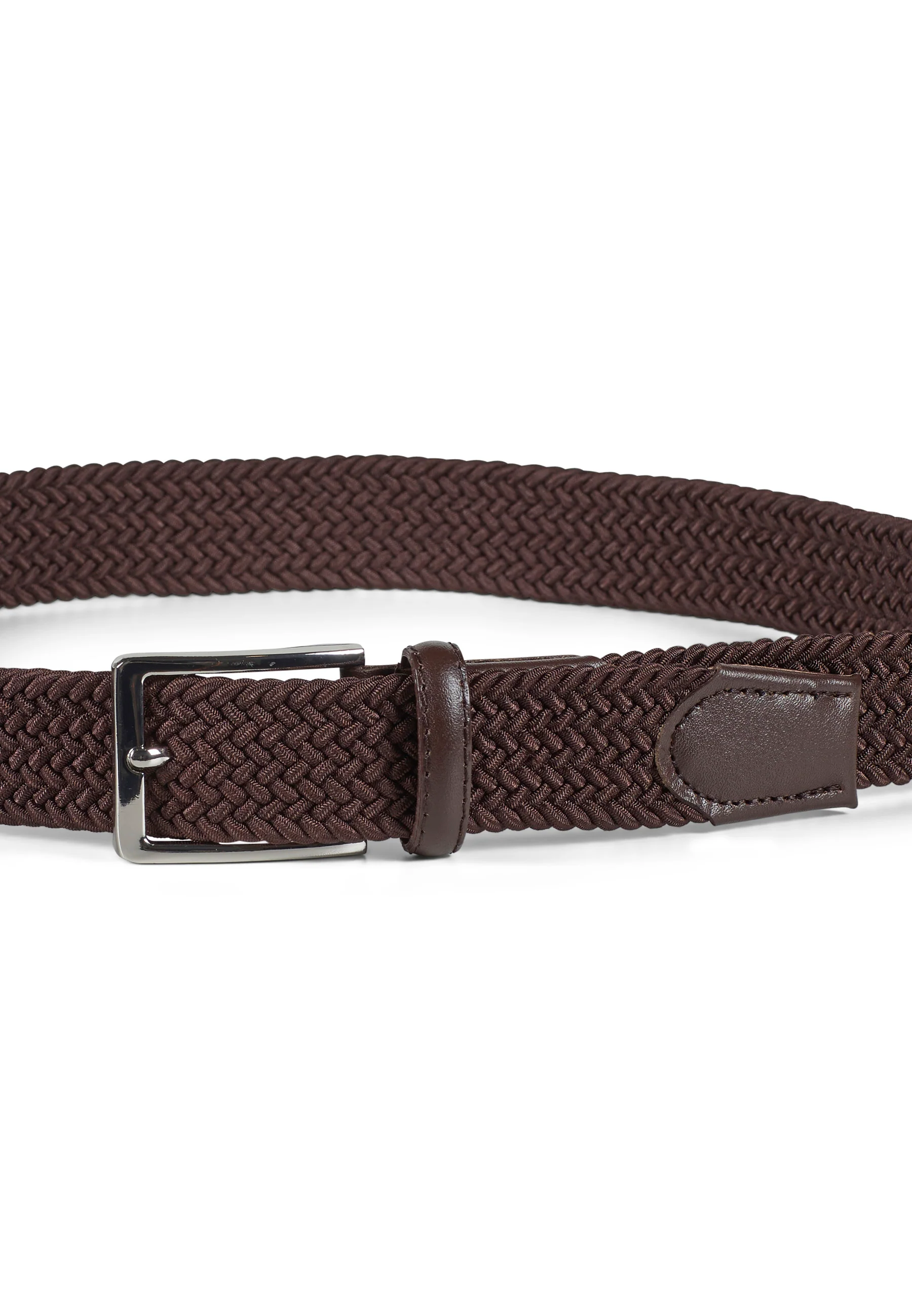 Braided Belt Marvin Dark Brown - Image 3