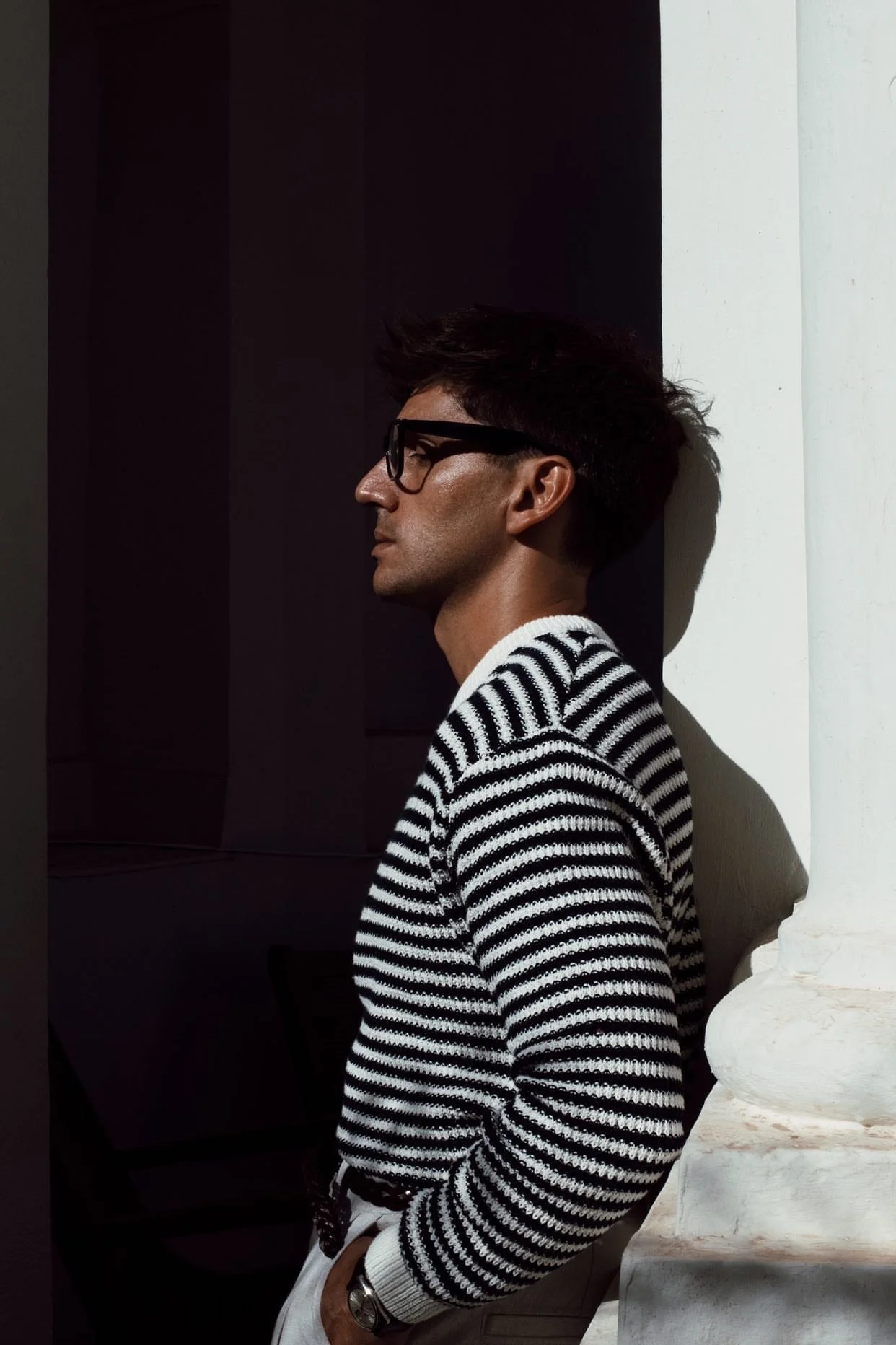 Braided Leather Belt William Brown - Image 5