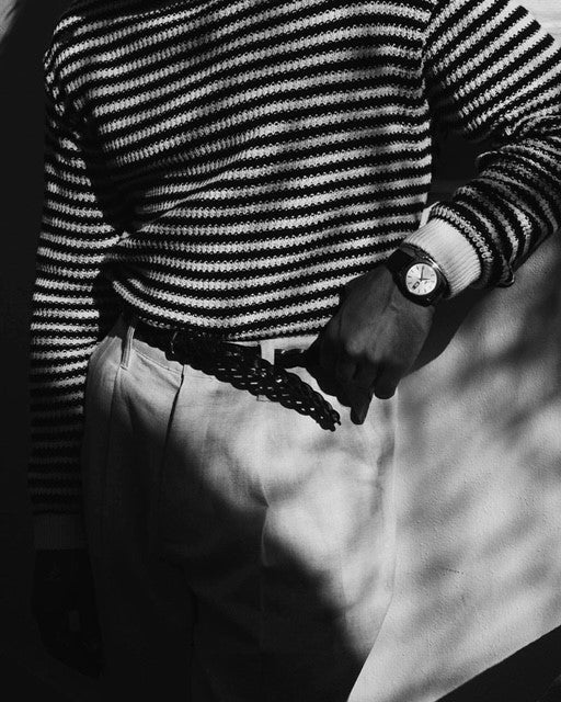 Braided Leather Belt William Brown - Image 6