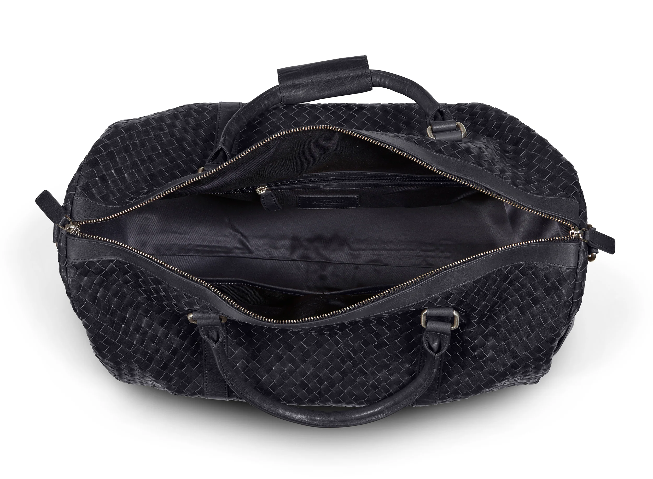 Braided Weekend Bag John Black - Image 7