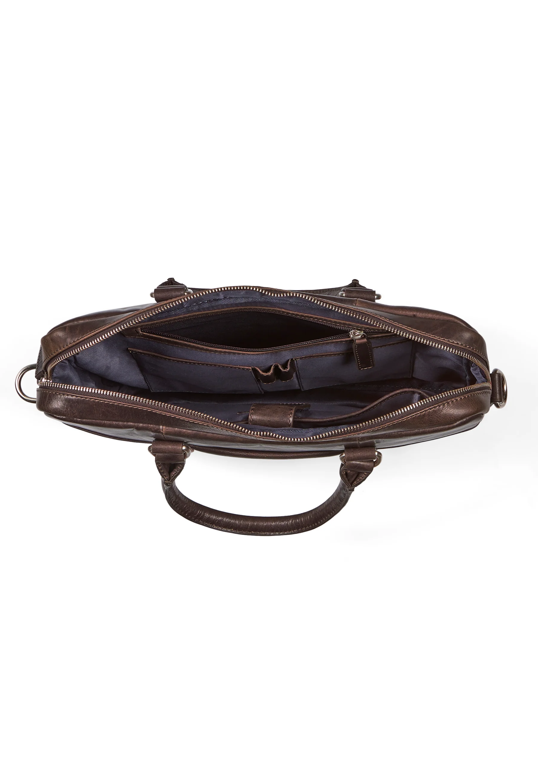 Laptop Bag Ashton Dark Brown - Image 3