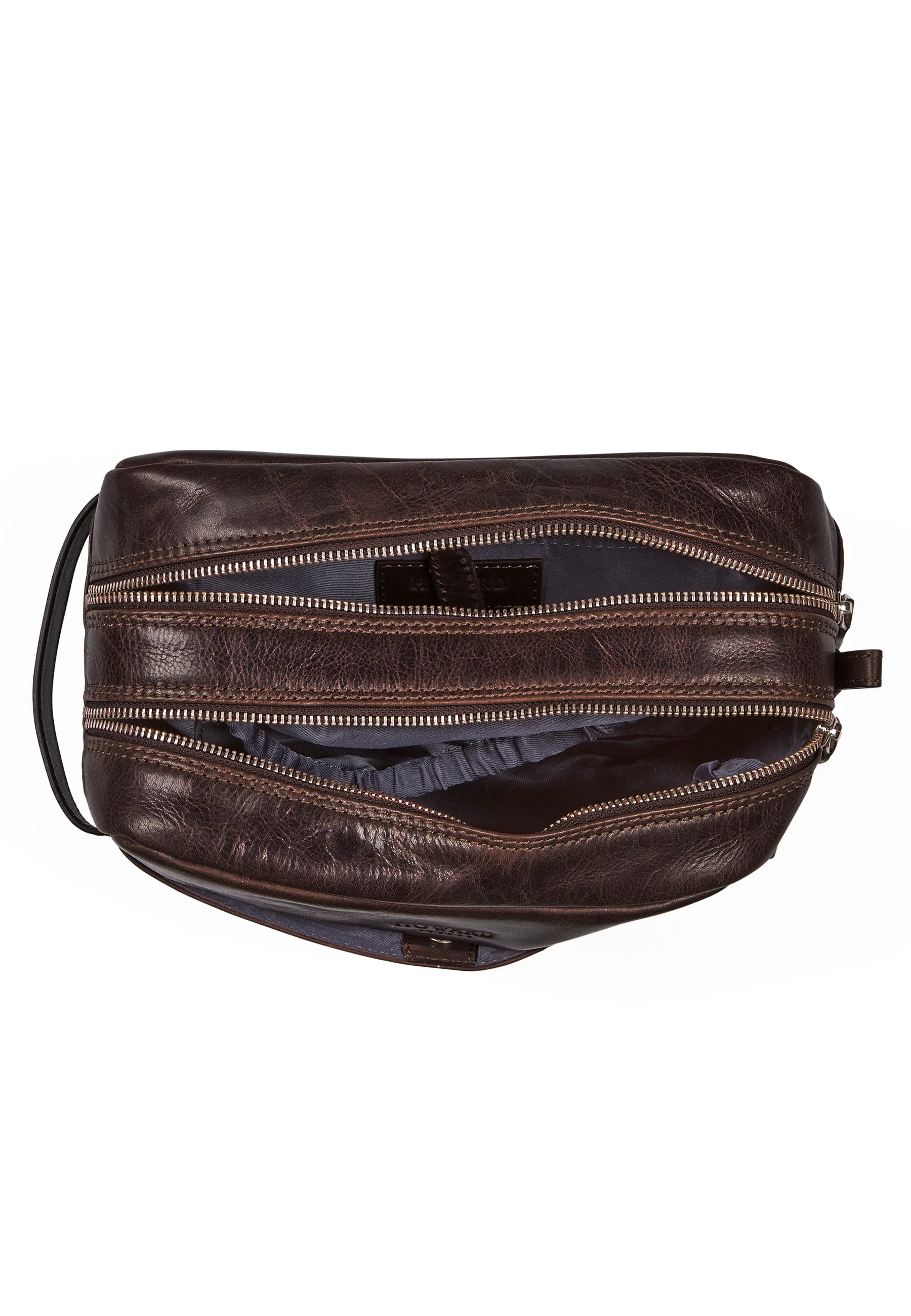 Toiletry Bag Hayden Dark Brown - Image 3