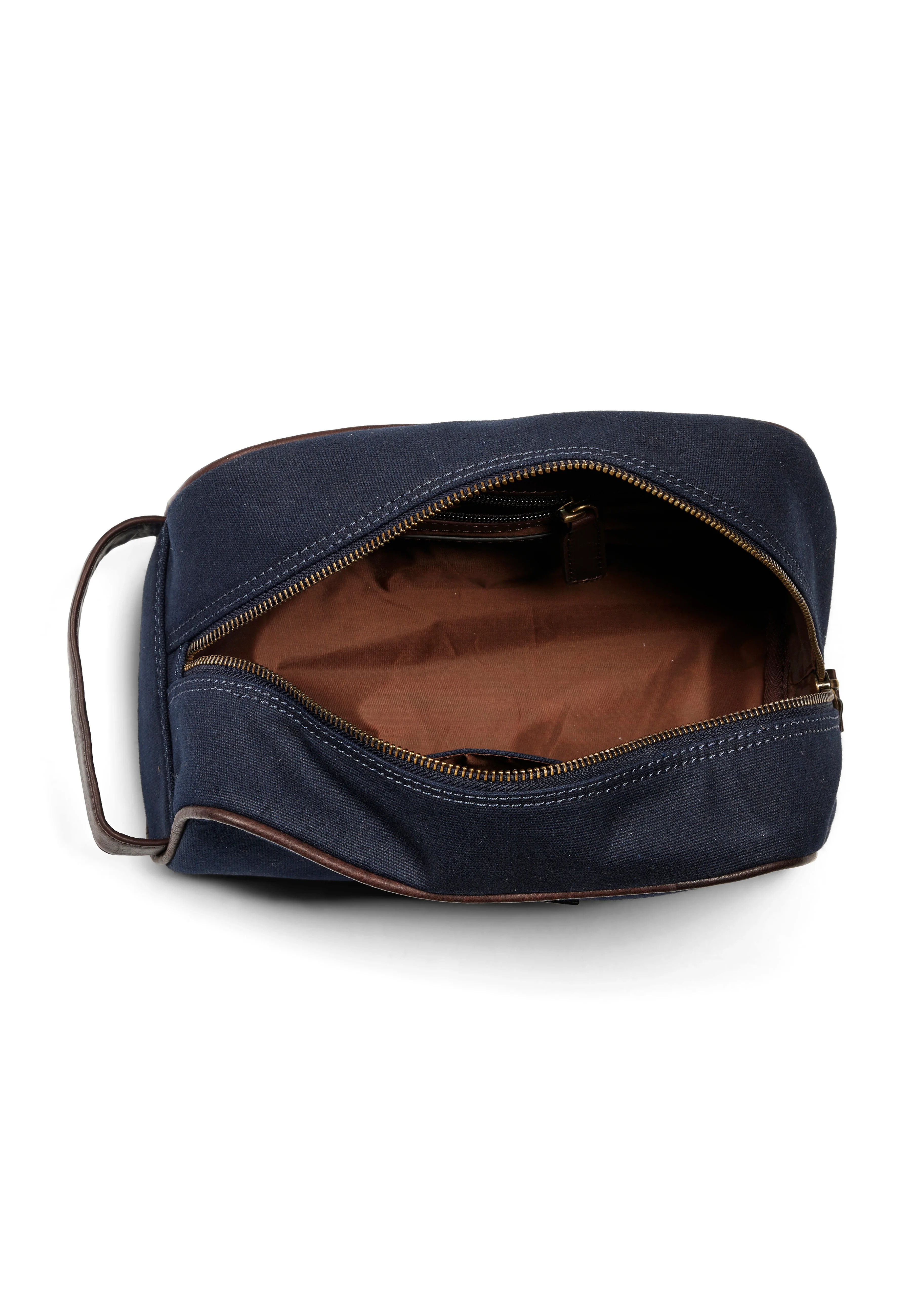 Washbag Canvas Navy - Image 3