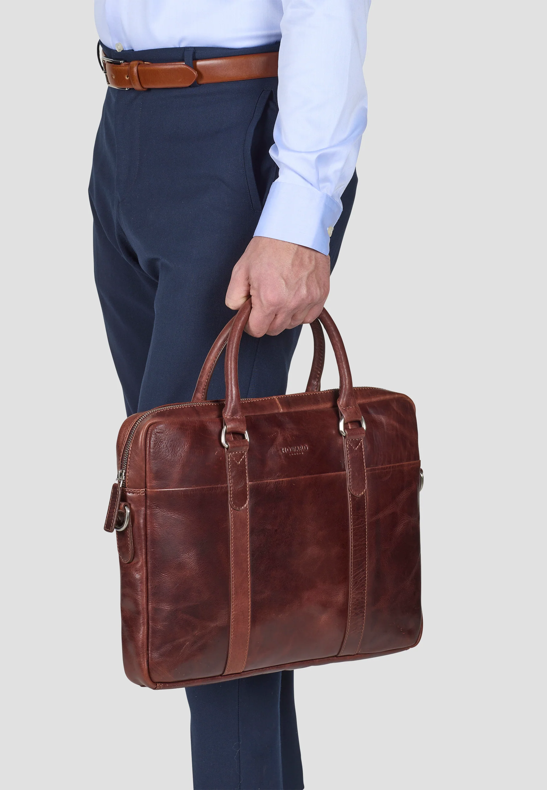 Laptop Bag Ashton Brown - Image 5