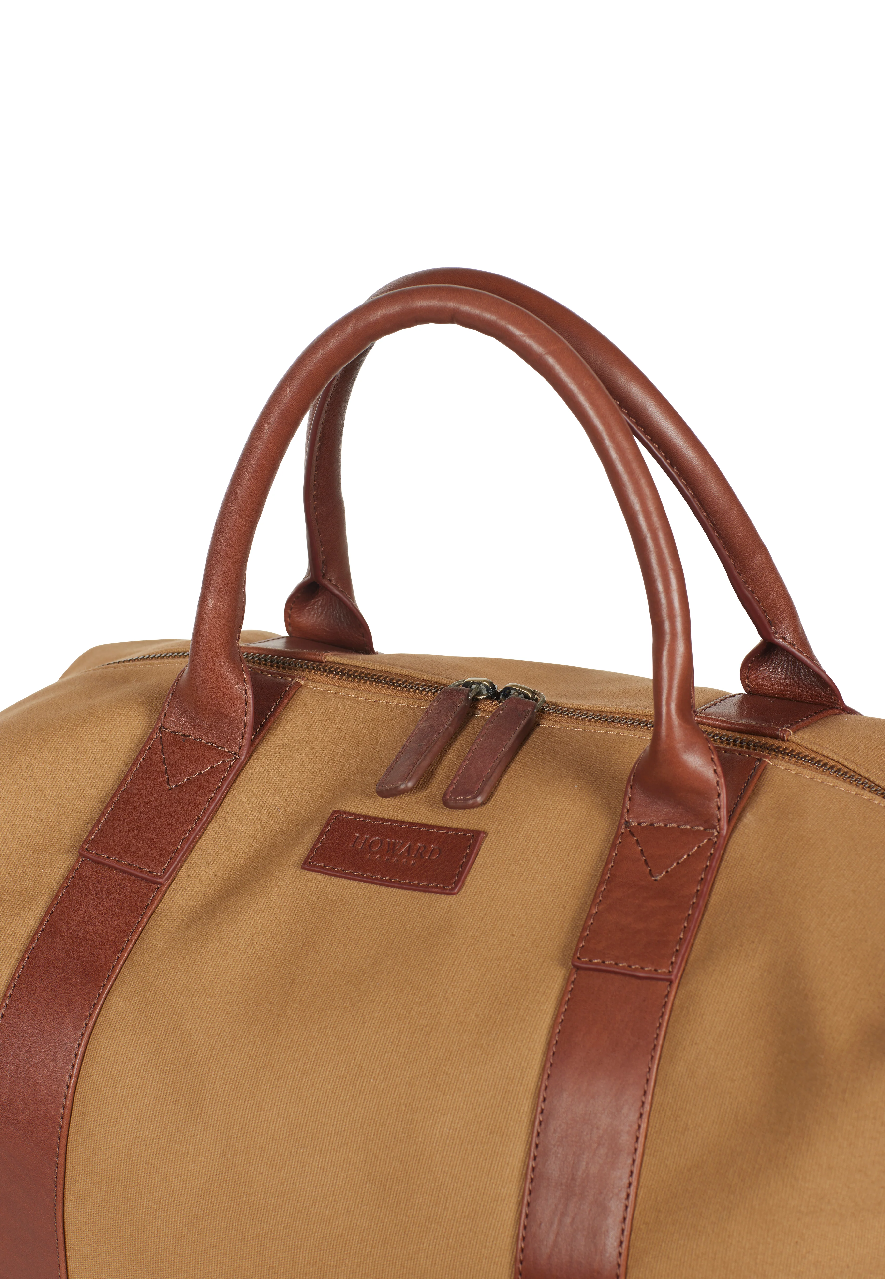 Weekend Bag Steven Canvas Beige - Image 4